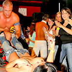 Pic of Party Hardcore :: Horny girls give awesome deep blowjob on late hardcore party