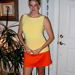 Pic of Beautiful blonde woman loves to show pussy and suck dick