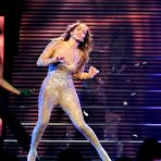 Pic of Jennifer Lopez performs on the concert stage