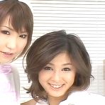 Pic of Ai Miyazaki jerks a patient's cock lustily :: BigTitsTokyo.com