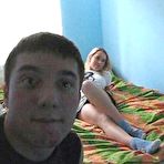 Pic of Sexy amateur teen gives a blowjob in bed