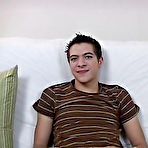 Pic of After he got it wrong he licked his hand in excitement guy masturbation perfection