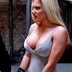 Pic of Bullwhipping of a busty blonde