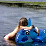 Pic of Valeria naked at the lake