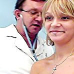 Pic of Faye harrassed during twat gynecological check up