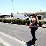 Pic of Chubby enormous Jessie James hitchhiker fucking unknown guy