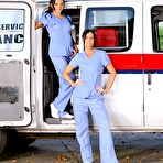 Pic of India Summer & Francesca Le in CFNM Secret video - Rescue Me | Reality Kings