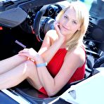 Pic of Hot Ass Blonde FTV Babe Mia Malkova In A Red Dress