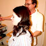 Pic of Nia gyno vulva medical tool appointment at dirty gynoclinic with old puss physician