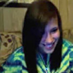 Pic of Shy bitch flashes tits on webcam