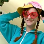 Pic of Beauty-Angels.com - Funny teen pleasing her hungry teen snatch