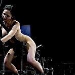 Pic of SexPreviews - Maggie Mayhem cute brunette bound and fucked by a machine is ass hooked