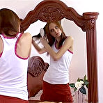 Pic of Fiery redhead teen girl gets fucked on dresser