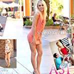 Pic of A Petite Skanky Blonde Teeny Spreading And Toying Her Tight Shaved Pussy