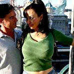 Pic of Milf amazing Adrianna squeezing boobs and fucking 
