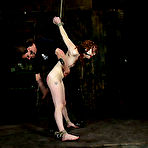 Pic of SexPreviews - Audrey Lords curly redhead bound and spanked for screaming orgasm