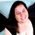 Pic of Fat busty bbw Sassy covered in black stockings and huge cock