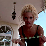 Pic of FTV Girls Movies | Cute skinny blonde Canadian teen hottie inserting anal beeds deep in her asshole !