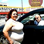 Pic of Chubby redhead Latina plumper Reyna bbw fucking hardcore raw