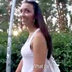 Pic of Skinny amateur Eurobabe banged for money