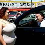 Pic of Plumper nasty chubby brunette Reyna fucking rough and tough 
