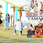 Pic of A Petite Flat-Chested Blonde Babe With Tiny Titties Bathing And Toying In The Hottub