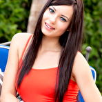 Pic of Natasha Belle - Outside In Orange | Web Starlets