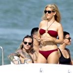 Pic of Ellie Goulding in bikini on a yacht