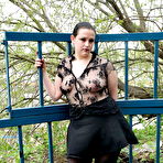 Pic of Chubby Outdoor Bondage