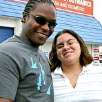 Pic of Plumper big chubby Latina Jewelz fucking black guy