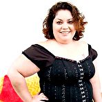 Pic of Plump enormous Layla holding on to her gigantic chubby boobs