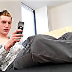 Pic of Jake strokes his cock extremely differen