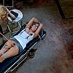Pic of SexPreviews - Rain Degre is bound her ass fucked and body wired by lezdom Aiden Starr
