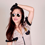 Pic of Cute Skinny Babe Strips Off Her Cop Uniform