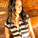 Pic of Just Legal Asian Teen Strip Teases At A Country Cabin