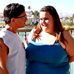 Pic of Bbw large plump enormous brunette Ann lifting legs