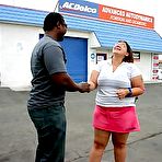 Pic of Chubby big busty enormous plumper Jewelz jumping on a penis 