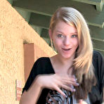 Pic of Sexy Movies Of A Beautiful Deaf Blonde Teen Babe Masturbating In Risky Public Places