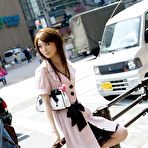 Pic of Japanese tramp is hot in her tight blue jeans