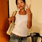 Pic of Petite Thai chick with tiny tits loves boom-boom time