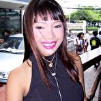 Pic of Thai bar slut gets a big white cock up her ass