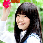 Pic of Ai Eikura Asian is shy but shows nasty ass under uniform outdoor