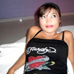 Pic of Big tit Thai slut gives head and gets creampied