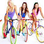 Pic of Bikes and Broads Dani Daniels Hot cycle chicks photo shot goes right wet pussy tit sucking action cum for the ride @ WeLiveTogether&trade;