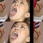 Pic of 
Bored Japanese kogals fight over their boyfriends semen in this bukkake movie.
