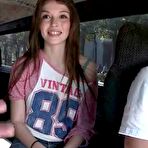 Pic of Cute Brunette Seems To Be Ready For Some Fun 2 - BangBus
