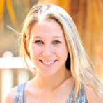 Pic of Blue Eyes Blonde Teen With Freckles And A Pretty Tight Ass