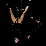 Pic of SexPreviews - Gia DiMarco is bound in a straightjacket upside down made to suck cock