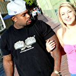 Pic of Blonde Valerie White riding on Rico's big dick