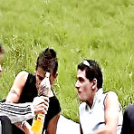 Pic of It's magnificent to see them in harmony blowing each other's sausage outdoor nude man